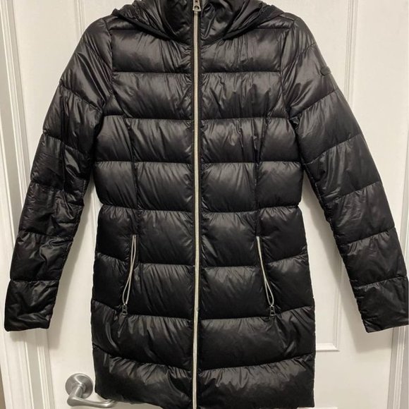 Lucky brand puffer full length parka down filled coat - Picture 1 of 9